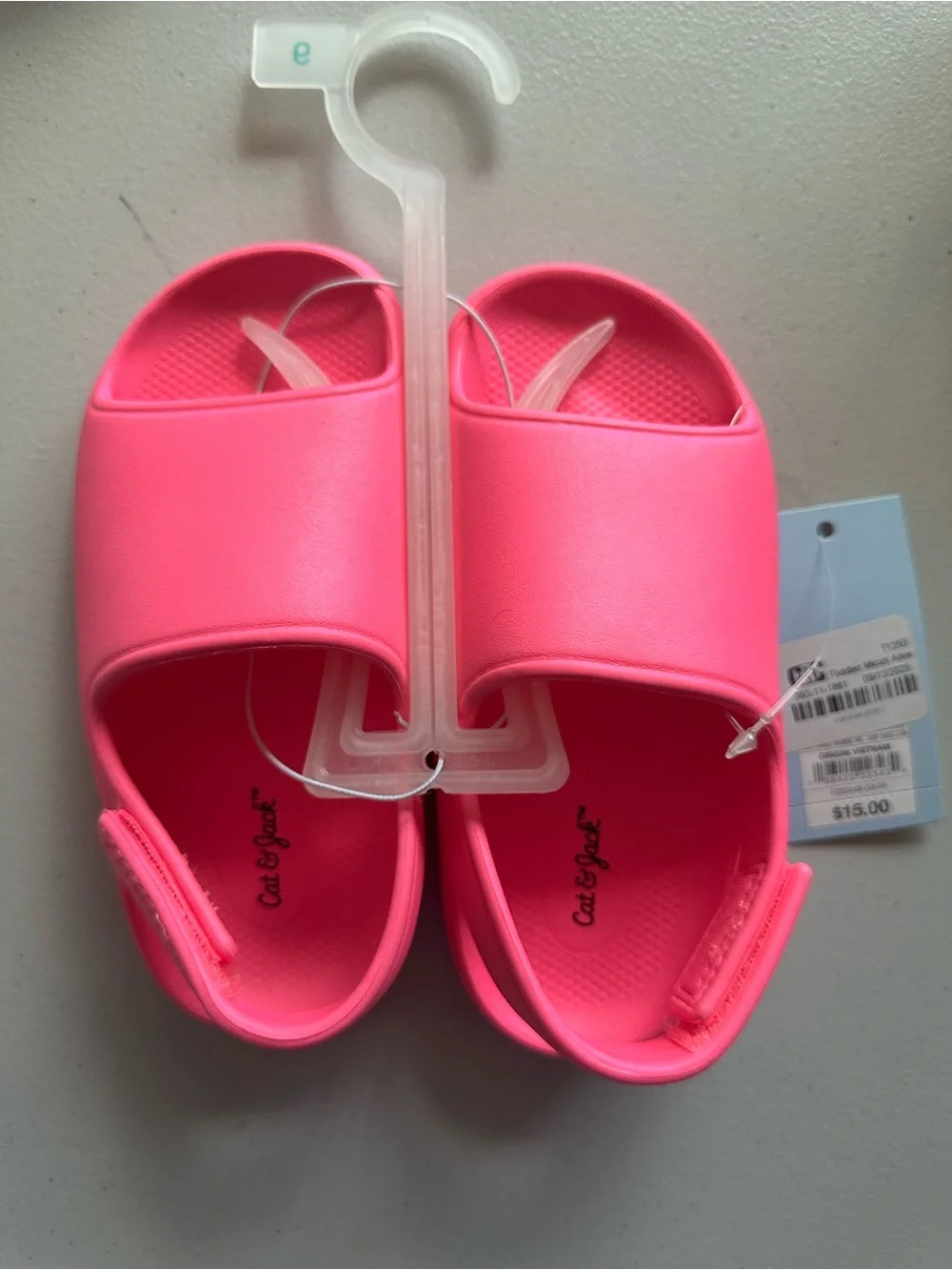Cat & Jack Hot Pink Slide Sandals for Kids